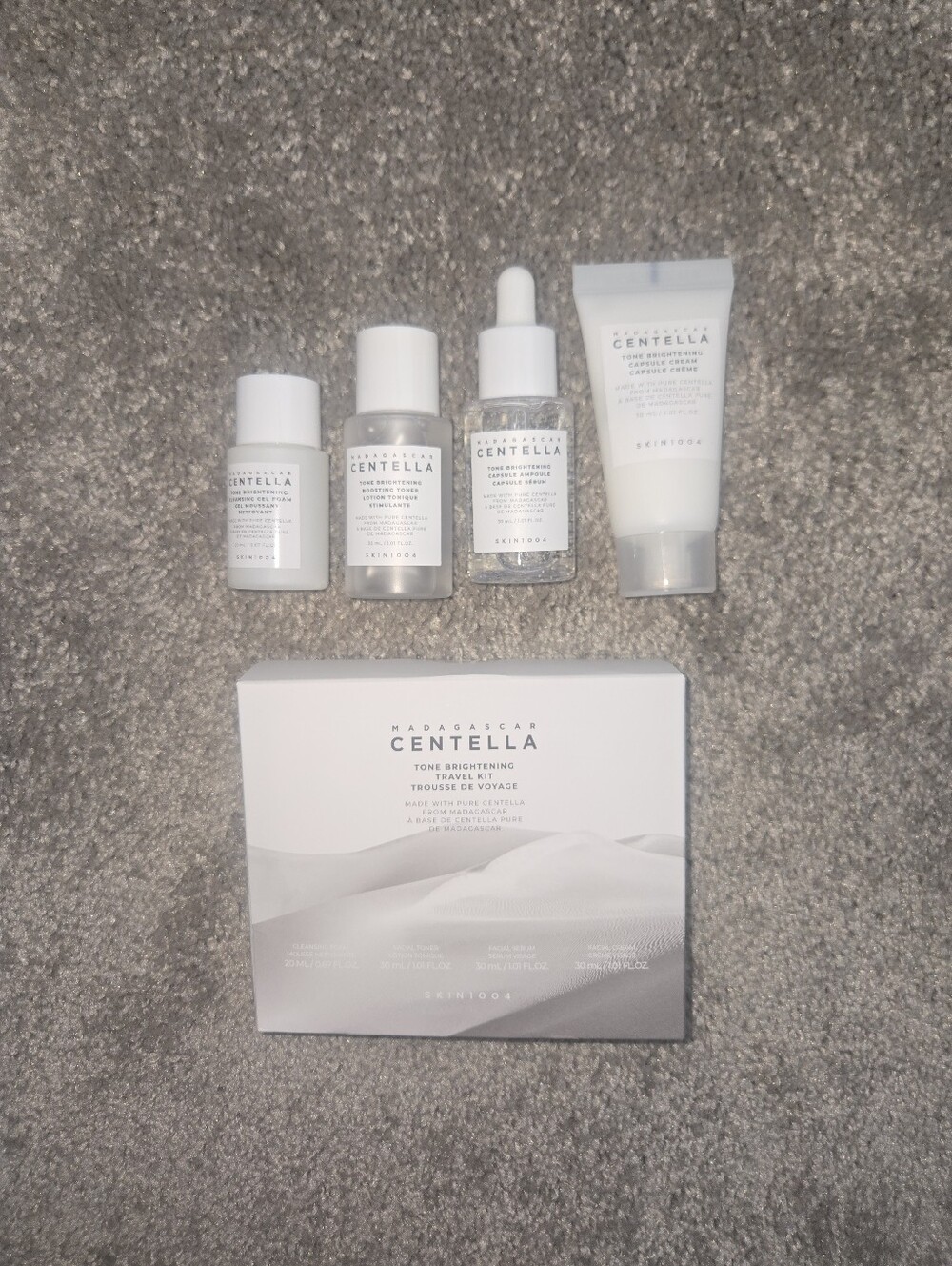 SKIN1004 Madagascar Centella Tone Balancing Travel Kit NIB